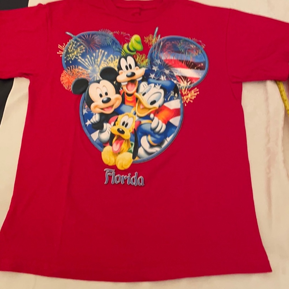 🎉3 for $30 🎉 Red Disney Florida size 38-40 M, (OLCC)